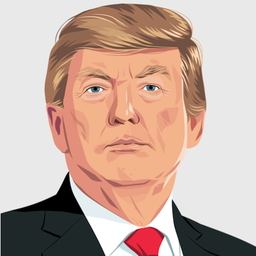 Donald Trump Illustration