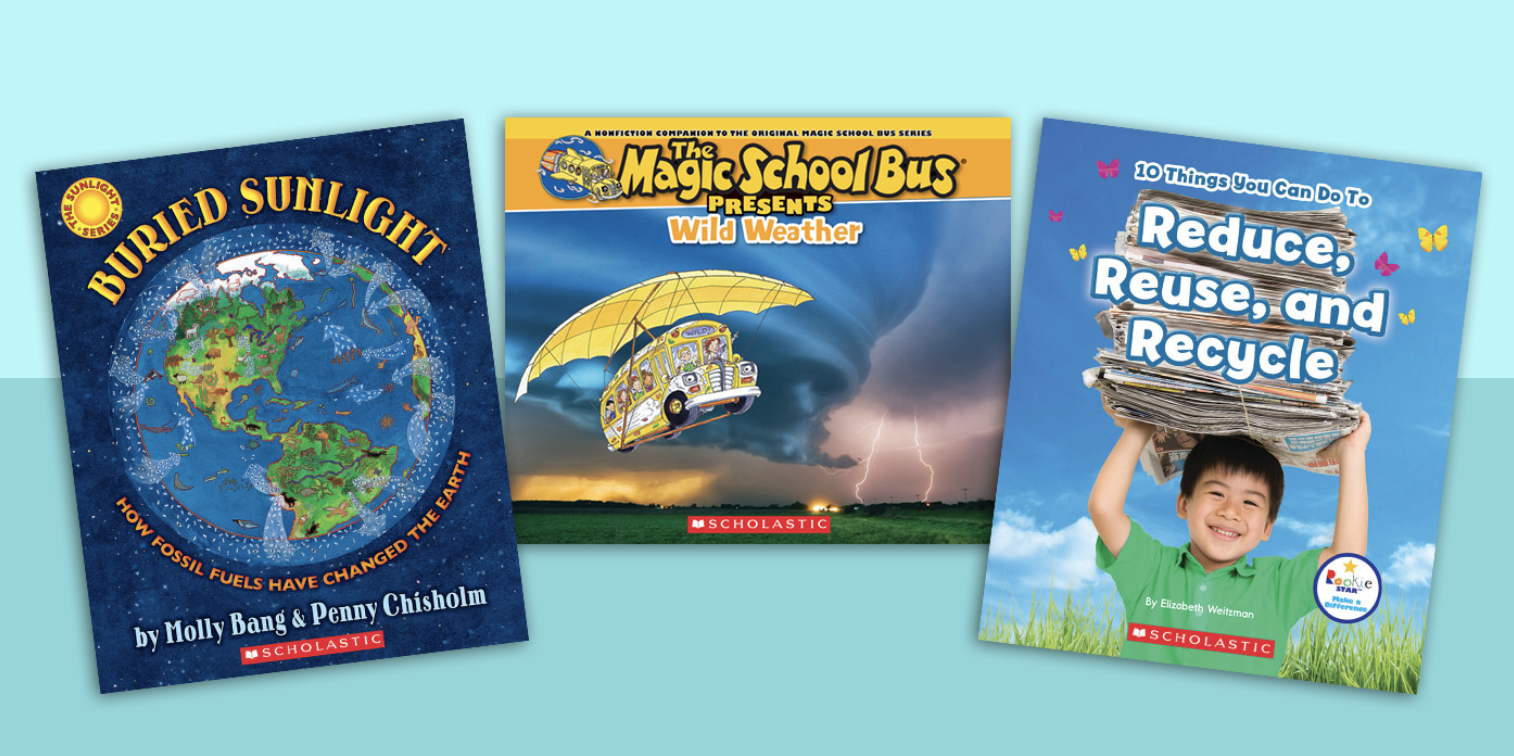 Illustration for Earth Day Books Digital