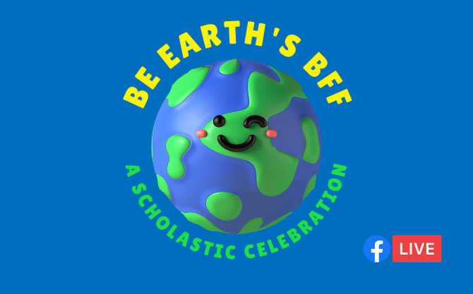 Illustration for Earth Day Upcoming Event Page BLUE